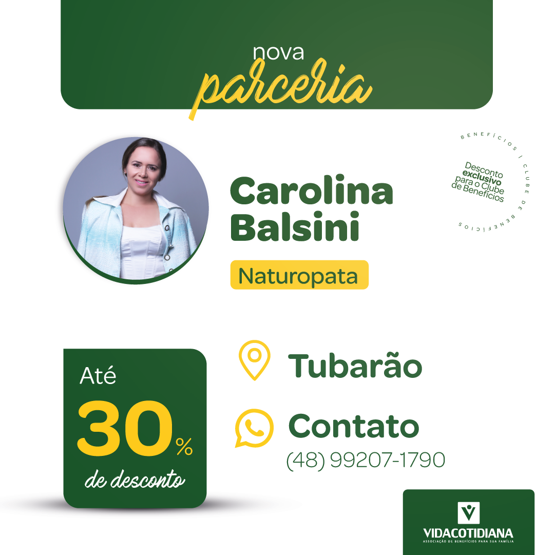 Naturopata Carolina Balsini